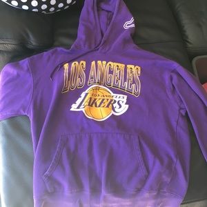 purple lakers sweatshirt